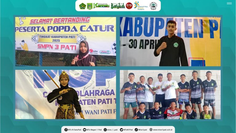 MTsN 1 Pati Boyong 14 Medali Popda Kabupaten 2025