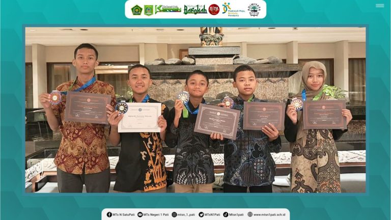 MTsN 1 Pati Boyong Lima Medali di Final SEAMO X 2026 Bali